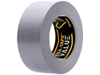 DEFENDER by Adam Hall EXA-TAPE-VALUE S 50 DTEXAVS50 Tape Silver (L x W) 50 m x 50 mm 1 pc(s) DEFENDER by Adam Hall EXA-TAPE-VALUE S 50 DTEXAVS50 Tape Silver (L x W) 50 m x 50 mm 1 pc(s)